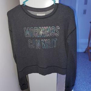 "Mornings can Wait" T-shirt